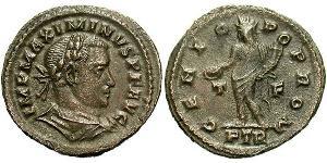  Follis Impero romano (27BC-395) Bronzo Massimino II (270 - 313)