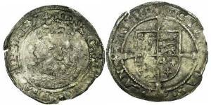  Groat Kingdom of England (927-1649,1660-1707) Silver Edward VI  (1537-1553)