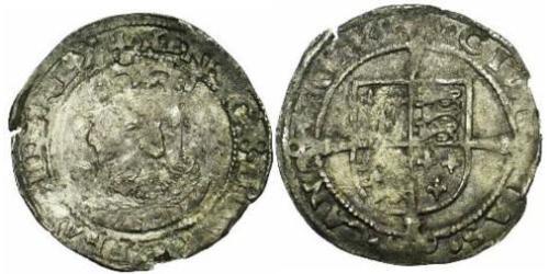  Groat 英格兰王国 銀 爱德华六世 (1537 - 1553)