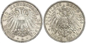  Grosh / 10 Pfennig Kingdom of Saxony (1806 - 1918)  Frederick Augustus II of Saxony