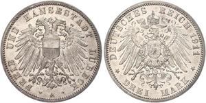  Grosh / 10 Pfennig Kingdom of Saxony (1806 - 1918)  Frederick Augustus II of Saxony