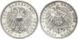  Grosh / 10 Pfennig Königreich Sachsen (1806 - 1918)  Friedrich August II. (Sachsen)