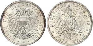  Grosh / 10 Pfennig Königreich Sachsen (1806 - 1918)  Friedrich August II. (Sachsen)