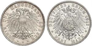  Grosh / 10 Pfennig Königreich Sachsen (1806 - 1918)  Friedrich August II. (Sachsen)