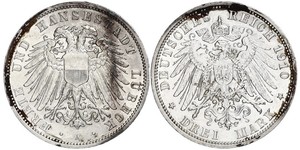  Grosh / 10 Pfennig Royaume de Saxe (1806 - 1918)  Frédéric-Auguste II de Saxe