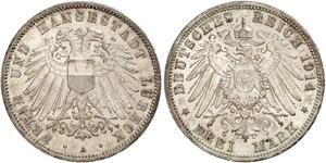  Grosh / 10 Pfennig 萨克森王国 (1806 - 1918)  弗里德里希·奥古斯特二世