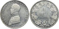  Gulden States of Germany Argent 