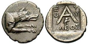  Hemidrachm Grecia antica (1100BC-330) Argento 