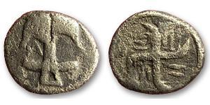  Hemiobol Antikes Griechenland (1100BC-330) Silber 