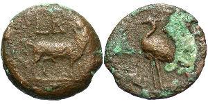  Hemiobol Римська імперія (27BC-395) Бронза Калігула (12-41)