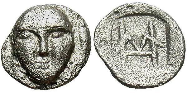  Hemiobol Древняя Греция (1100BC-330) Серебро 