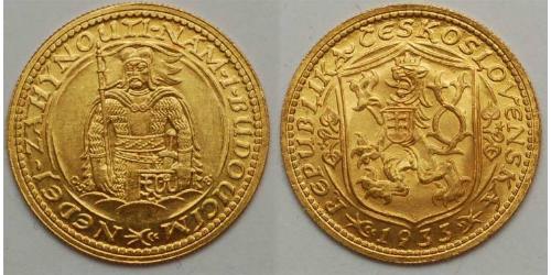  Krone Cecoslovacchia  (1918-1992) Oro 