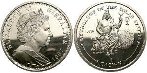  Krone Gibraltar  伊丽莎白二世 (1926-2022)