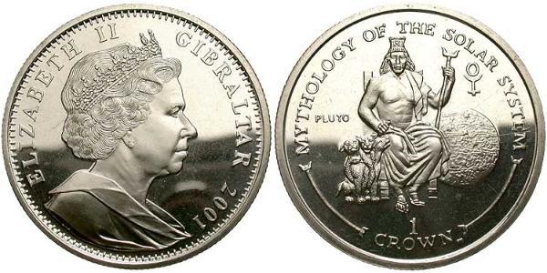  Krone Gibraltar  伊丽莎白二世 (1926-2022)