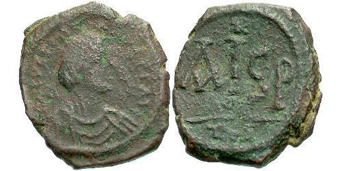  Nummus Imperio bizantino (330-1453) Bronce Justiniano I (482-565)