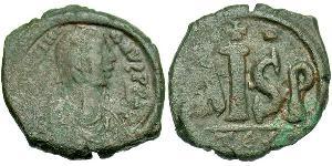  Nummus Византийская империя (330-1453) Бронза Юстиниан I (482-565)