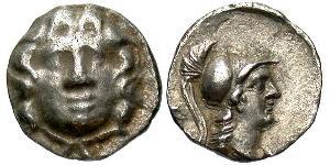  Obol Antikes Griechenland (1100BC-330) Silber 