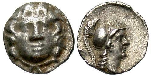  Obol Ancient Greece (1100BC-330) Silver 