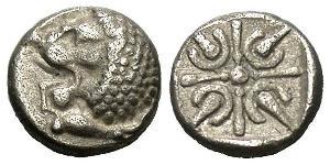  Obole Grèce antique (1100BC-330) Argent 