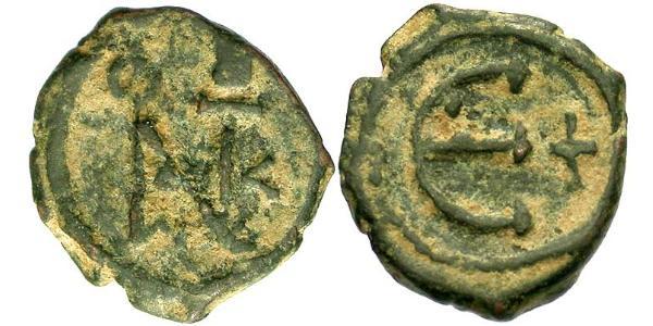  Pentanummium Byzantine Empire (330-1453) Bronze Justin II (520-578)