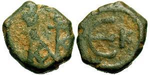  Pentanummium Byzantinisches Reich (330-1453) Bronze Justin II (520-578)