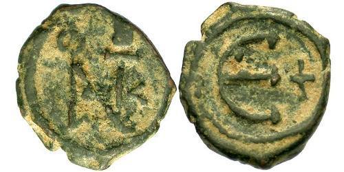  Pentanummium Byzantinisches Reich (330-1453) Bronze Justin II (520-578)