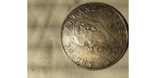 Peso Messico Argento 