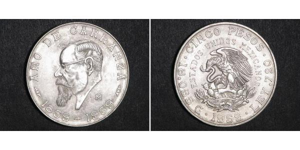  Peso Mexiko Silber 