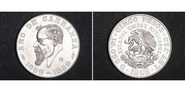  Peso Mexiko Silber 