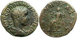  Sesterzio Impero romano (27BC-395) Ottone Gordiano III(225-244)