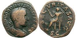 Sesterzio Impero romano (27BC-395) Ottone Gordiano III(225-244)