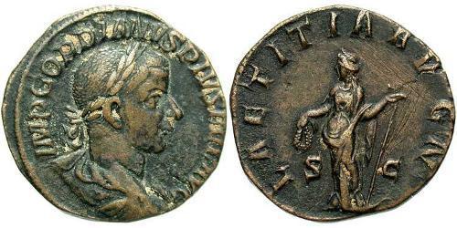  Sesterzio Impero romano (27BC-395) Ottone Gordiano III(225-244)