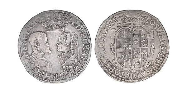  Shilling 英格兰王国 銀 玛丽一世 (英格兰)(1516-1558)