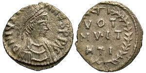  Siliqua Imperio bizantino (330-1453) Bronce Justiniano I (482-565)