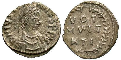  Siliqua Imperio bizantino (330-1453) Bronce Justiniano I (482-565)