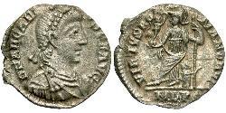  Siliqua Byzantine Empire (330-1453) Silver Arcadius (377-408)