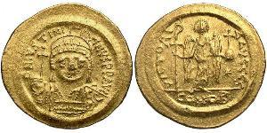  Solidus Byzantine Empire (330-1453) Gold Justinian I (482-565)