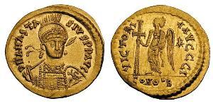  Solidus Византийская империя (330-1453) Золото Анастасий I (430-518)