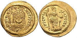  Solidus Византийская империя (330-1453) Золото Юстин II (520-578)