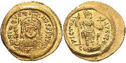  Solidus Візантійська імперія (330-1453) Золото Юстин II (520-578)