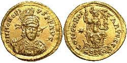  Solidus Western Roman Empire (285-476) 金 Honorius  (384-423)