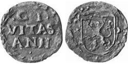  Stuber Principado de Anhalt-Zerbst  (1544 - 1796) Cobre 