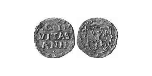  Stuber Principado de Anhalt-Zerbst  (1544 - 1796) Cobre 