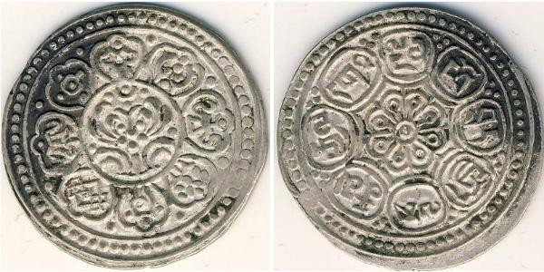  Tangka Tibet Silber 