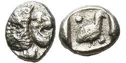  Tetartemorion Ancient Greece (1100BC-330) Silver 