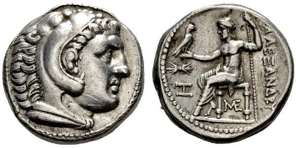  Tetradrachm Royaume de Macédoine (800BC-146BC) Argent Alexandre III de Macédoine (356BC-323BC)