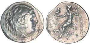  Tetradrachm Macedonian Kingdom (800BC-146BC) Silber Alexander III der Große (356BC-323BC)