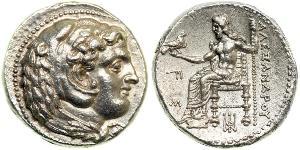  Tetradrachm Macedonian Kingdom (800BC-146BC) Silber Alexander III der Große (356BC-323BC)