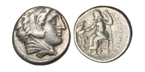  Tetradrachm Macedonian Kingdom (800BC-146BC) Silber Alexander III der Große (356BC-323BC)