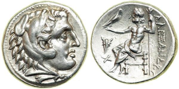  Tetradrachm Macedonian Kingdom (800BC-146BC) Silber Alexander III der Große (356BC-323BC)